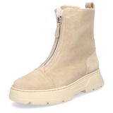 Paul Green - Enkellaarsjes - Beige - Leer - Blokhak