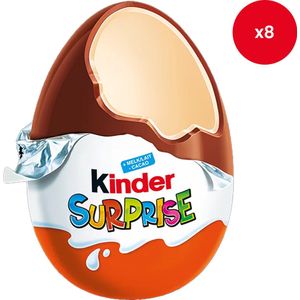Kinder Surprise - 8 melkchocolade eieren - 160g