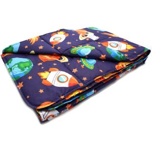 SensoLife Verzwaringsdeken voor kinderen -  6 kg - 140x200cm - 100% Katoen - Weighted blanket