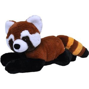 Wild Republic Pluche knuffel dier rode panda beer - 24 cm - Panda knuffels