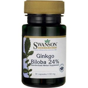 Swanson - Ginkgo Biloba - Extract - 60 mg - 120 Capsules