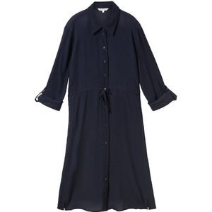 Tom Tailor Blousejurk in gerimpelde look
