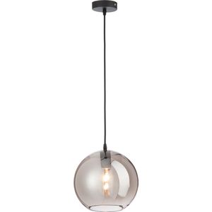 J-Line lamp Bol Spiegel - glas - zilver - medium