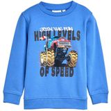 TOM TAILOR - Sweatshirt - Azuur - Ronde Hals - Lange Mouw