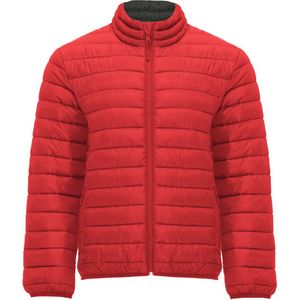 Gewatteerde jas met donsvulling Rood model Finland merk Roly maat L