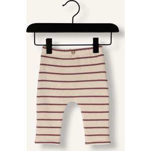 PLAY UP Striped Jersey Legging Nb Broeken Unisex - Ecru - Maat 50