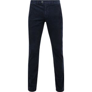 Suitable - Chino Dante Smart Navy Corduroy - Heren - Maat 48 - Skinny-fit