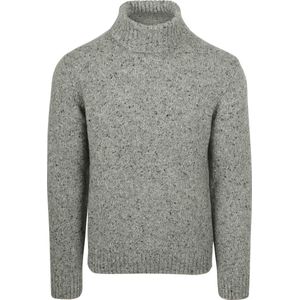 Suitable Coltrui Donnegal Tweed Eco Wool Grijs - Maat M - Heren - Pullover
