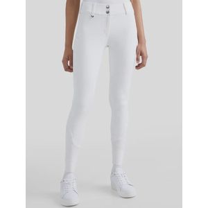 Tommy Hilfiger Equestrian Dames Kneegrip Rijbroek Pro M Optic White