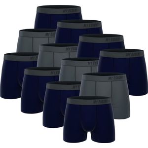 BOXERS 12 PACK My Essential Clothing Basic Boxershorts Katoen Biologische herenshorts Ondergoed MYE1BCX3
