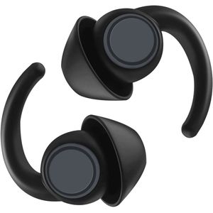 Luxyana® Allround Earplugs - Oordopjes met Geluidsdemping voor Slapen, Festival en Reizen - Zwart