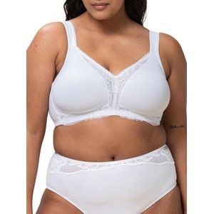 Triumph - Modern Lace + Cotton - Bügelloser BH - Hoogste Ondersteuning - Zwart