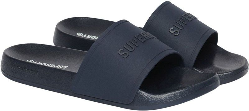 Superdry - Logo Pool Sliders - Badslippers
