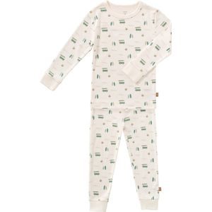 Fresk Pyjama voor Baby's – Newborn – Boxpakje zonder Voeten – Babypakje – Biologisch Katoen – Mintgroen – Surf Boy