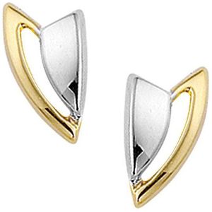 The Jewelry Collection Oorknoppen Gestift - Geelgoud (14 Krt.)