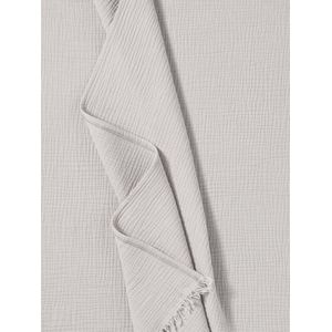 Deken - Taupe - Biologisch Katoengaas - 120 x 150 cm - Vier Lagen