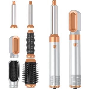 Luxe Ronde Volumeborstel Opzetstuk - Multistyler - Haarstyler föhn - Diffuser voor Krullen - Wit