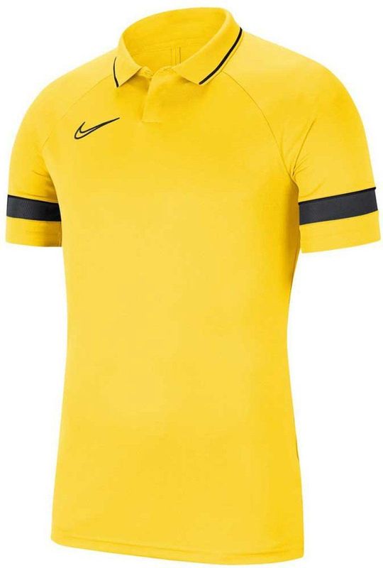Nike - Dri-FIT Academy - Poloshirt - Tour Yellow - Korte Mouwen - Dri-FIT Technologie