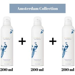 Rituals - Amsterdam Collection - Douche Schuim 3X 200 ml = 600 ml - Shower Gel
