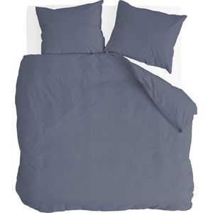 Byrklund Dekbedovertrek Sleep Softly - 240x220 - 100% Katoen - Donker Blauw