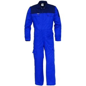 Havep 2418 Overall Korenblauw/Marine maat 48