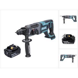 Makita DHR 241 M1 accu boormachine 18 V 2.0 J SDS plus + 1x oplaadbare accu 4.0 Ah - zonder oplader
