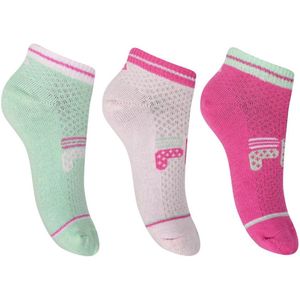 Fila socks 3-pack jr girl quarter lipstick mix 27-30