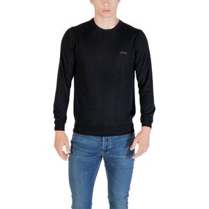 Crew Neck Long Sleeve Sweater - Zwart - Sweaters