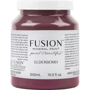 Fusion mineral paint - meubelverf - acryl - aubergine - elderberry - 500 ml