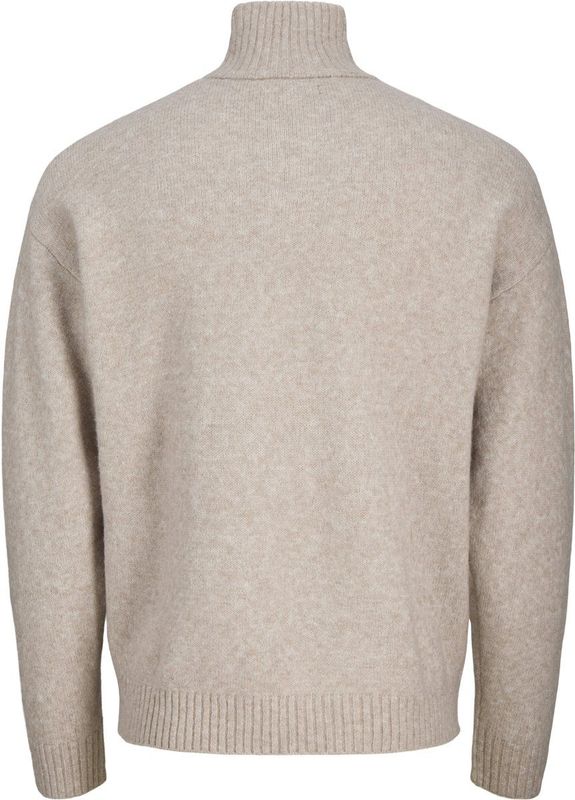 Jack & Jones - Soho Ollie - Gebreide Pullover - Hoge Hals - Halve Rits