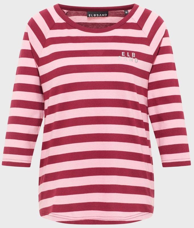 ELBSAND - Celin - T-shirt - Roze - Dames