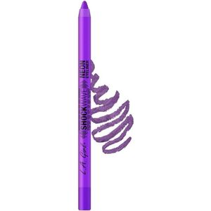 LA Girl - Shockwave Neon Liner - Paarse Eyeliner - Vivid - Gel Formule - Full Coverage