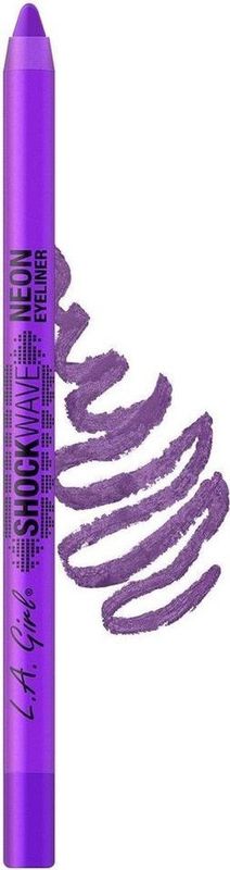 LA Girl - Shockwave Neon Liner - Paarse Eyeliner - Vivid - Gel Formule - Full Coverage