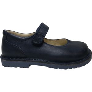 Naturino velcro riempje effen lederen ballerina Enna Navy mt 22