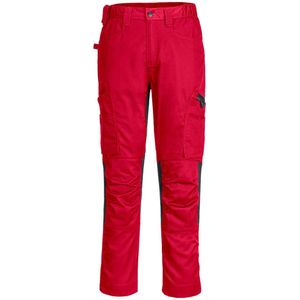 Portwest - WX2 Eco Stretch - Werkbroek - Diep Rood - 28