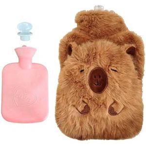 Zachte knuffelkruik met afneembare hoes - 1 liter warmtecomfort