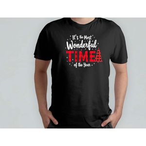 It's the Most Wonderful Time of the year - T Shirt - MerryChristmas - ChristmasJoy - FestiveVibes - VrolijkKerstfeest - Funny - Kerstplezier - FeestdagenVreugde - Kerstmagie
