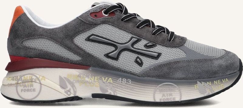 Premiata Moerun Sneakers - Textiel - Heren - Grijs - Maat 39