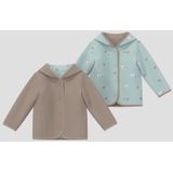 s.Oliver - Sweatshirt Jacke - Omkeerbaar - Katoenmix