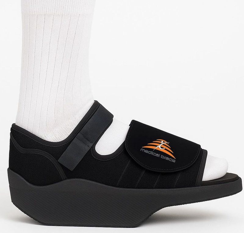 Medical Brace - Voorvoet Ontlastende Schoen - Zwart