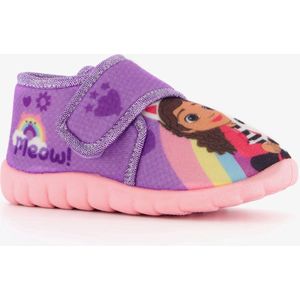 Gabby - Pantoffels - Paars Roze - Textiel - Klittenbandsluiting