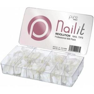 Pure Nails Revolution Tips Mixed 500's Refill