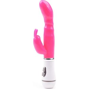 Rabbit Vibrator Flexihead Roze - Stimulerend voor clitoris - Heerlijk gevoel - Stimulerend voor G-Spot - Mooi design - Spannend voor koppels - Sex speeltjes - Sex toys - Erotiek - Sexspelletjes voor mannen en vrouwen – Seksspeeltjes - Stimulator