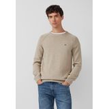 s.Oliver - Gebreide Trui - Katoen - Ronde Hals - Raglanmouwen