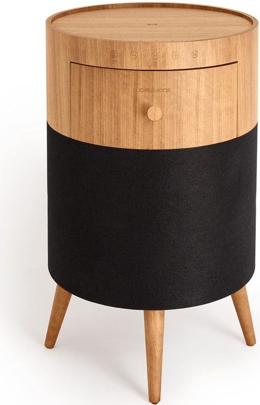 CREATE - Luidsprekertafel - Draadloos Opladen - Bluetooth - Met Opberglade