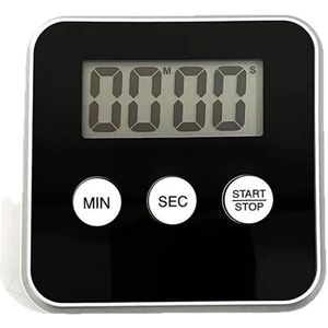 Leuke timer voor kinderen, cartoon dier countdown timer digitale kooktimer met countdown flash alarm draagbare wekker voor koken bakken sport spel (witte koe Leuke timer voor kinderen, cartoon dier countdown timer digitale kooktimer met countdown flash alarm draagbare wekker voor koken bakken sport spel (witte koe