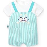 Boboli 118167 Korte Mouw Romper Groen 1 Months Jongens