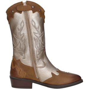 SUB55 Lange Laarzen Lange Laarzen - cognac - Maat 31