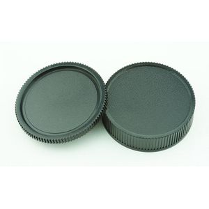 Achterdop+Bodydop (2 stuk): Leica R mount camera lens