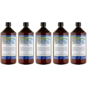 Bodylotion Natural Spa 1 Liter - set van 5 stuks - Voordeelverpakking